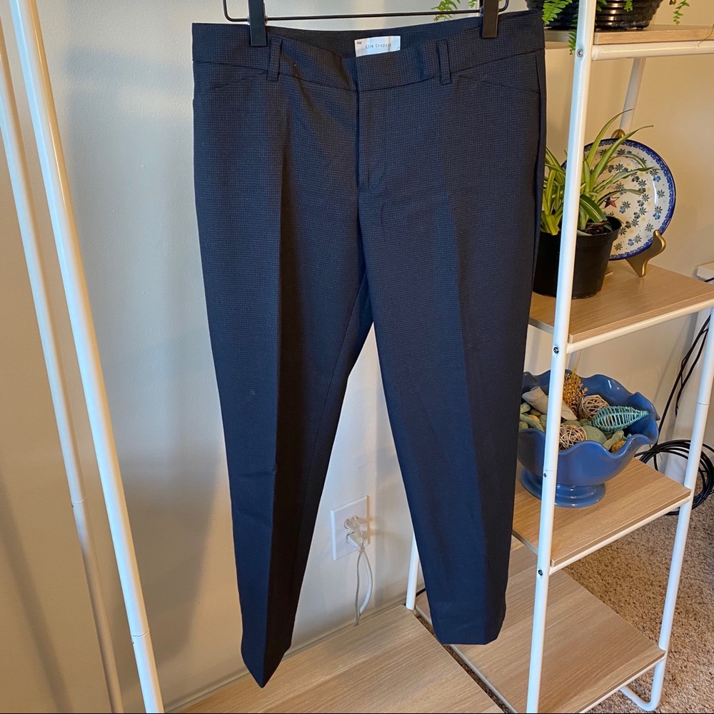 GAP Slim Crop Work Pants